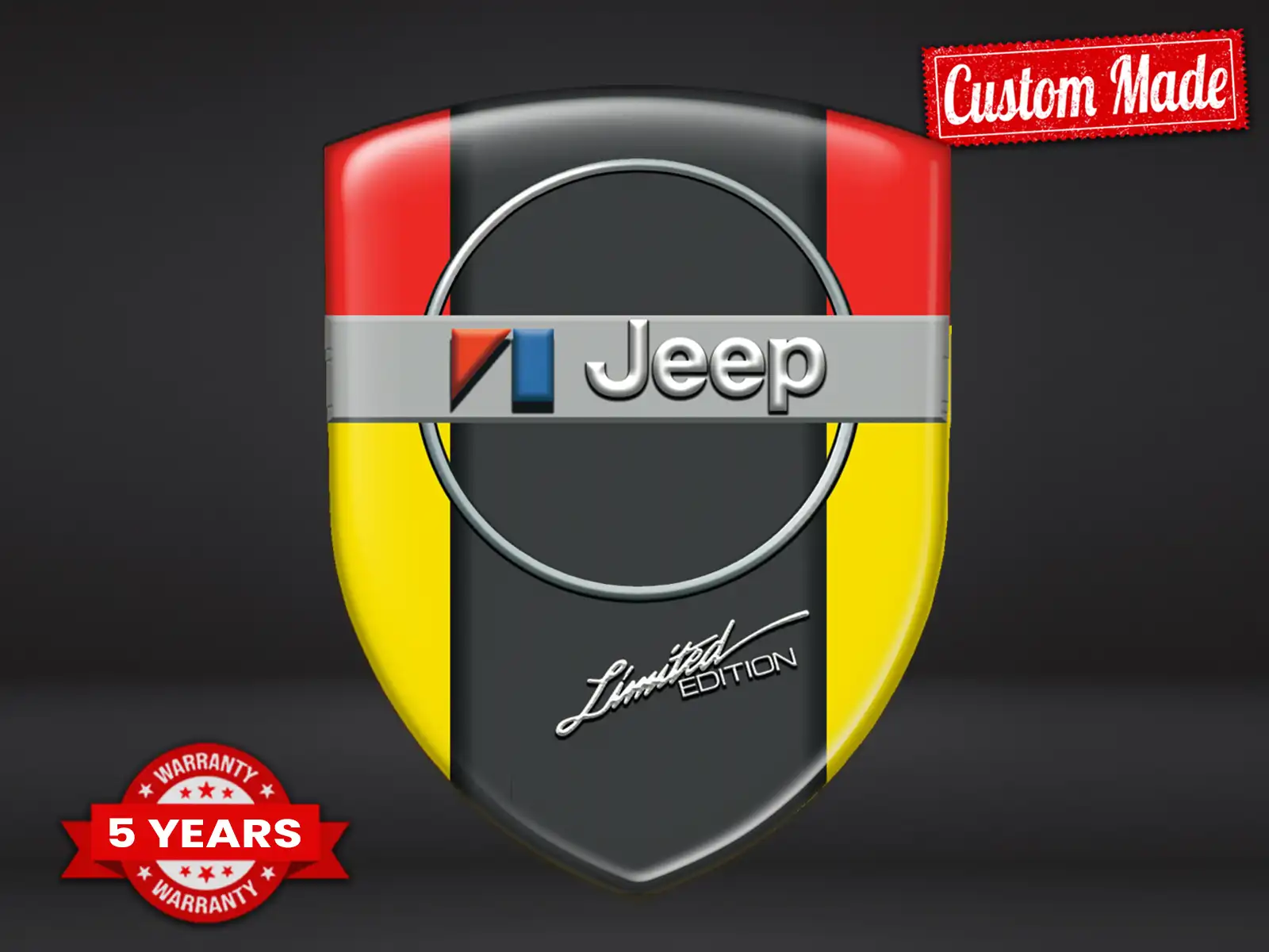 Jeep Etichette Aziendali Adesivi Corse Premium Design